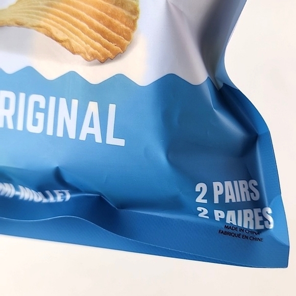 Ruffles 1 Pair Boxers + 2 Crew Sock Snack Aisle Original In Bag Size Med (31-33) - Picture 4 of 16